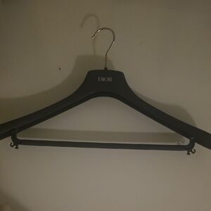 Dior Black Hanger with Gold Hook